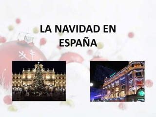 La Navidad En Espana PPT