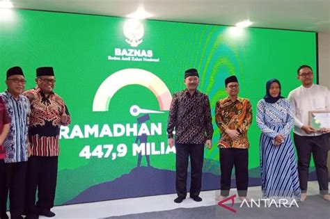 Baznas Ri Berhasil Himpun Dana Zis Rp Miliar Selama Ramadhan