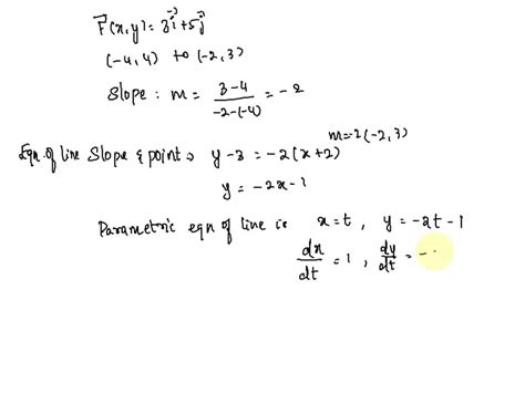 SOLVED Sketch the vector field Fâ x y 3i 5j and calculate the