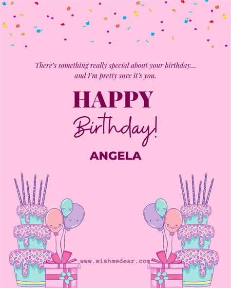 Happy Birthday Angela Images