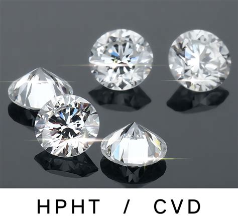 Gia Certified Round Cut Hpht Lab Grown Diamonds Cvd Diamond China