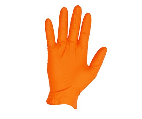 Pro Val Nitrile Orange Pf Orange Powder Free Nitrile Rubber Disposable