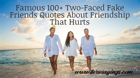 Two Faced Fake Friends Quotes