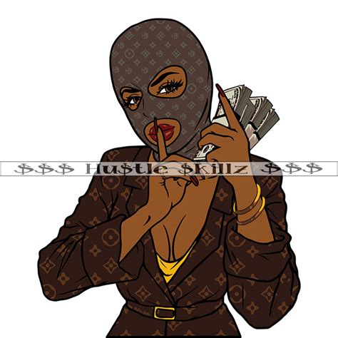 Ski Mask Illustration