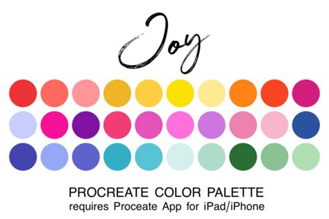 Glam Procreate Color Palette Graphic By JulieCampbellDesigns Creative