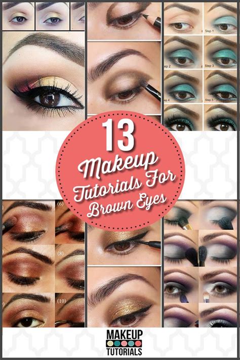 Eyeshadow For Brown Eyes Makeup Tutorials Guide Brown Eye Makeup