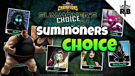 Vote For The Big One Mcoc Summoners Choice Candidates Youtube