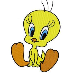 Tweety Embroidery Design