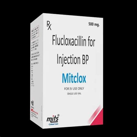 Flucloxacillin Injection, MITS, Prescription at Rs 650/vial in Panchkula