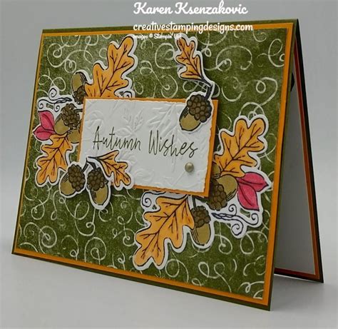 Stampin Up Fond Of Autumn For Happy Inkin Thursday Blog Hop