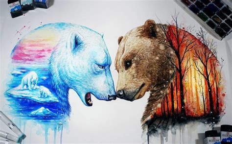 Astounding Animals Painting Remind Us To Preserve Nature | 99inspiration