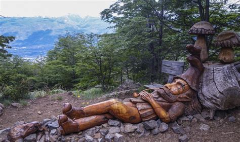 El Bosque Tallado Realza La Belleza De Los Bosques De Lengas Del Cerro