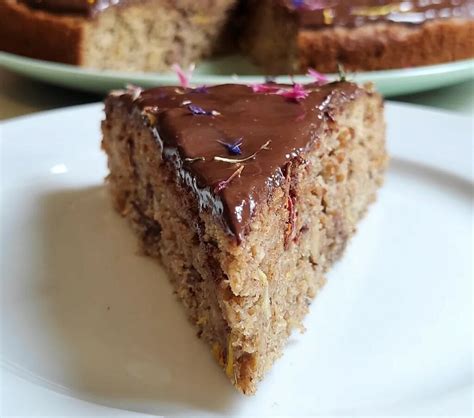 Zucchini Apfel Kuchen Mit Schokoganache Ohne Zucker