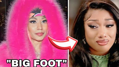 Nicki Minaj Drops Diss Song Big Foot Against Megan Thee Stallion As