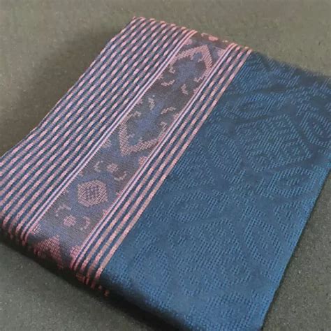 Kain Tenun Songket Kode Navy 1 Lazada Indonesia