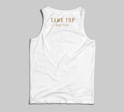 Free Tank Top Mockup (PSD)