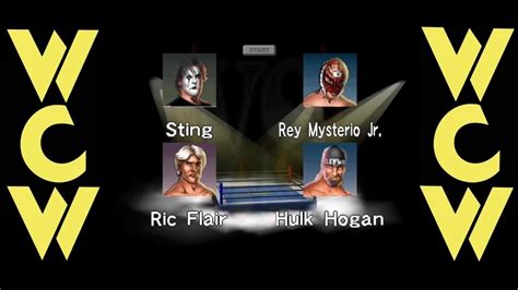 WCW Vs NWo World Tour BATTLE ROYAL Sting Vs Rey Mysterio Jr Vs Ric