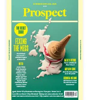 Prospect Magazine August September