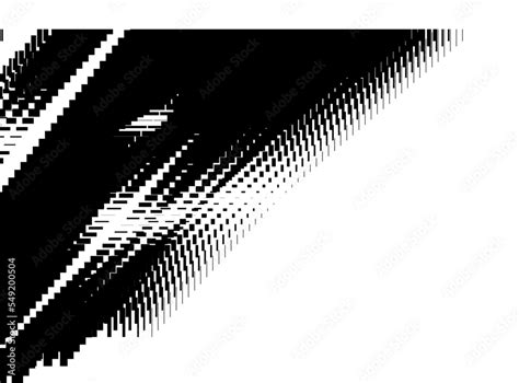 Smooth Vector Transition With Abstract Pixels From Black To White