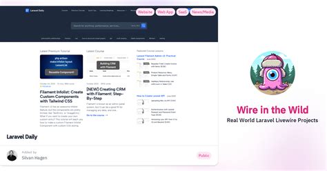 Laravel Daily Wire In The Wild