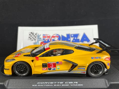 0414SW NSR CORVETTE C8 DAYTONA 3 1 32 SCALE SLOT CAR Bonza Slot Cars