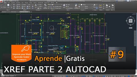 AutoCAD 2015 Tutorial Basico Starter 9 XREF Referencias Externas