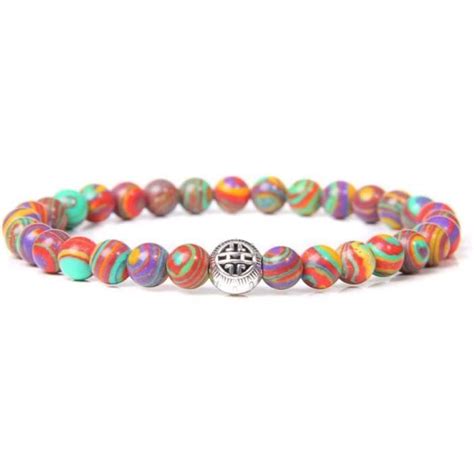 Bracelet En Pierre Naturelle Pour Femme 7 Chakras Pierre Naturelle