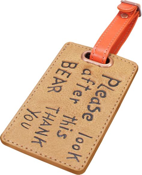 Paddington Bear Passport Holders And Luggage Tags Paddington Bear Luggage Tag Look After