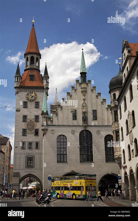 old town hall, Munich, Germany, Bavaria Stock Photo - Alamy