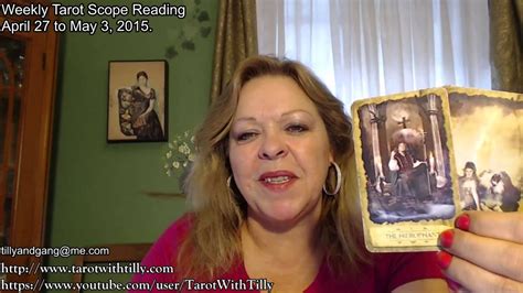 Cancer Weekly Tarot Scope Reading April 27 To May 3 2015 YouTube