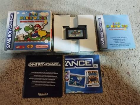 SUPER MARIO WORLD Super Mario Advance 2 Complet Jeu Nintendo Gameboy