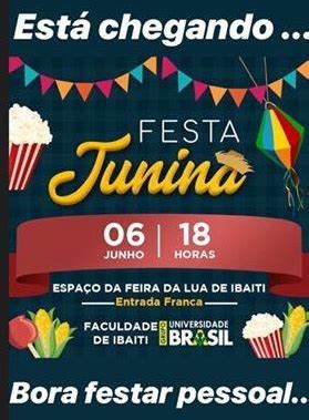 A Voz De Ibaiti E Regi O Festa Junina Da Faculdade De Ibaiti