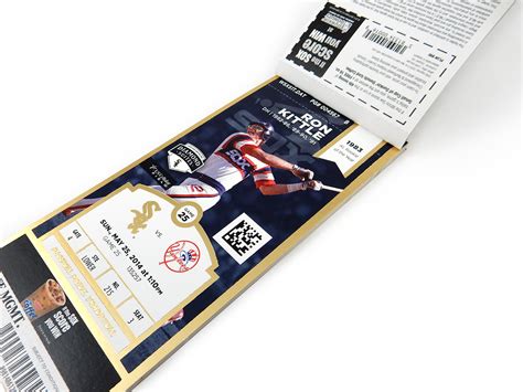 White Sox season tickets on Behance