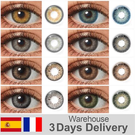 Magister Colored Contact Lenses Natural Look Brown Eye Lenses Fast Delivery Beauty Pupils Lenses