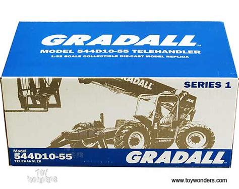 Jlg Gradall Series 1 544d10 55 Telehandler 132 Blue 544d