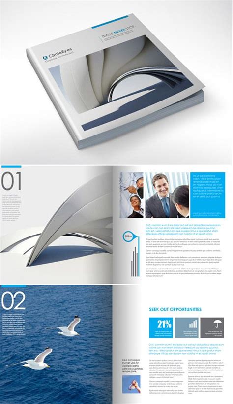 Imaginative Examples Of Square Brochure Designs Naldz Graphics