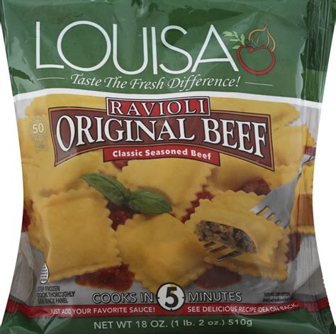 Louisa Original Beef Ravioli Hy Vee Aisles Online Grocery Shopping