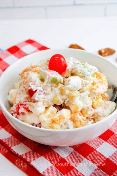 Easy Pioneer Woman Ambrosia Salad Recipe Southern Crush At Home