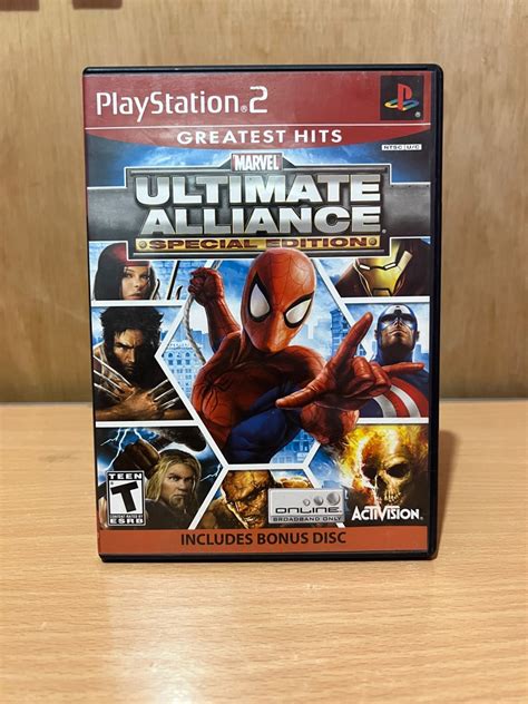 Ps2 Marvel Ultimate Alliance Special Edition Video Gaming Video Games