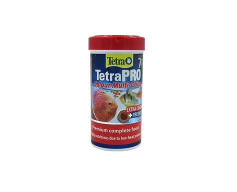 TetraPro Colour Multi Crisps Fish Food For Tropical Fish 250ml Pets