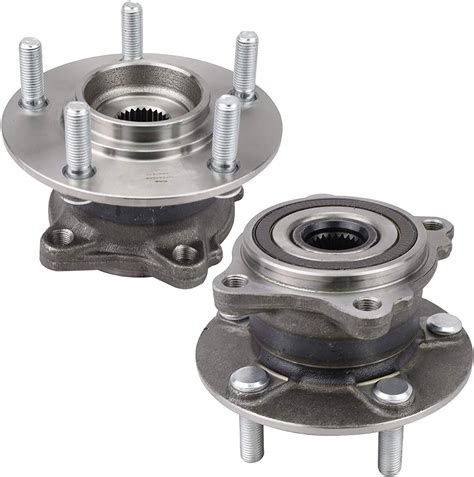 Pair 2 Rear Wheel Hub And Bearing Assembly For 2007 2008 2009 2010 2011