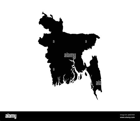 Map bangladesh Black and White Stock Photos & Images - Alamy