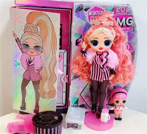 LOL OMG Winter Chill dolls - Big Wig, Icy Gurl, Missy Meow, Camp Cutie ...