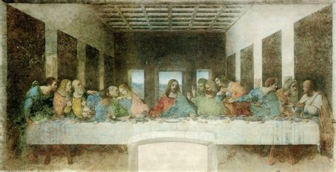 The Last Supper Painting Leonardo Da Vinci The Last Supper Painting