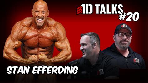 1D Talks Ep 20 Stan Efferding IFBB Pro Bodybuilding The Vertical