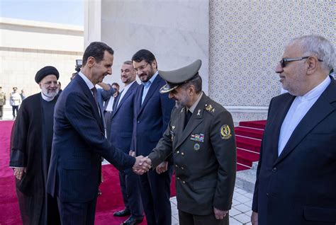 Irans President Holds Rare Meeting With Assad In Syria The Hindu