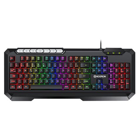 Teclado Gamer Usb Led Rgb Anti Ghosting Hoopson Tpc Shopee Brasil