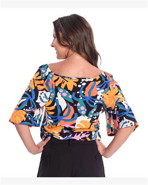 Riachuelo Blusa Feminina Ciganinha Infinita Cor Preto