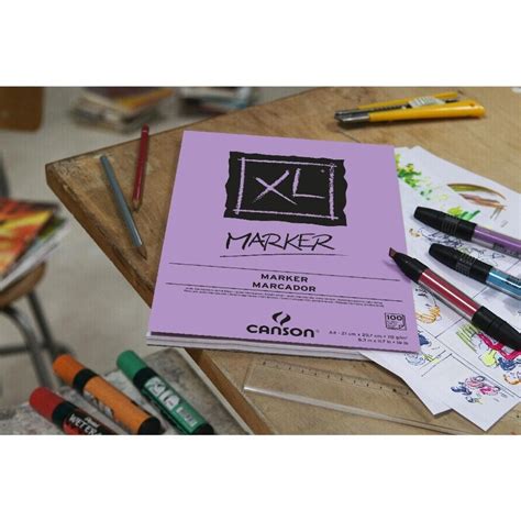 Canson XL Marker 70 GSM A3 Pad Of 100 Extra Smooth Sheets KDS Art Store