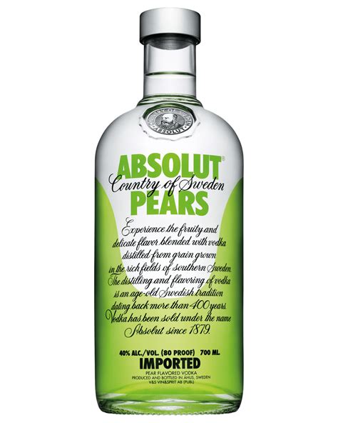 Buy Absolut Pears Vodka 700ml Online Unbeatable Prices From Dan Murphys